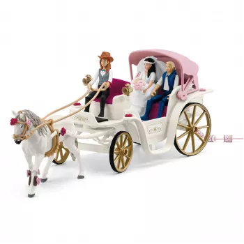 Kareta ślubna Schleich HORSE CLUB 42641S Wielokolorowa