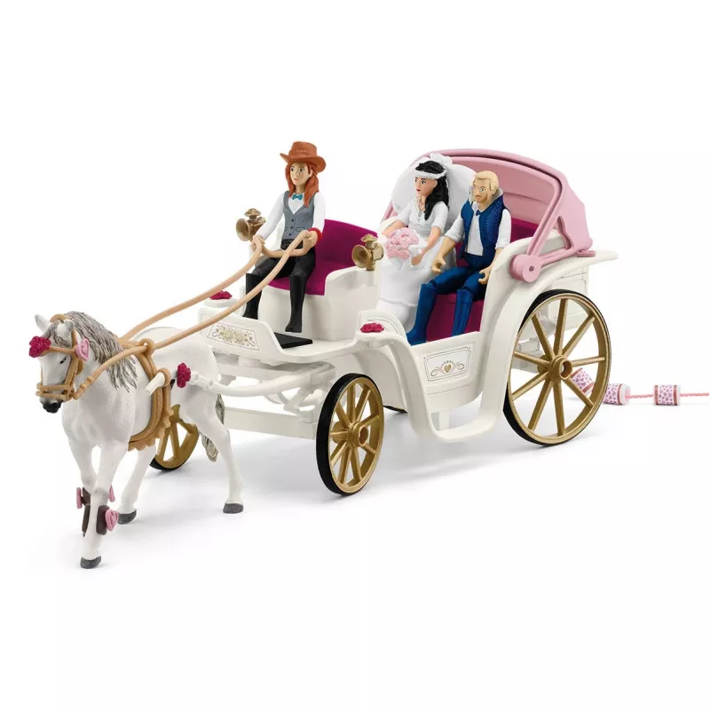 Kareta ślubna Schleich HORSE CLUB 42641S Wielokolorowa