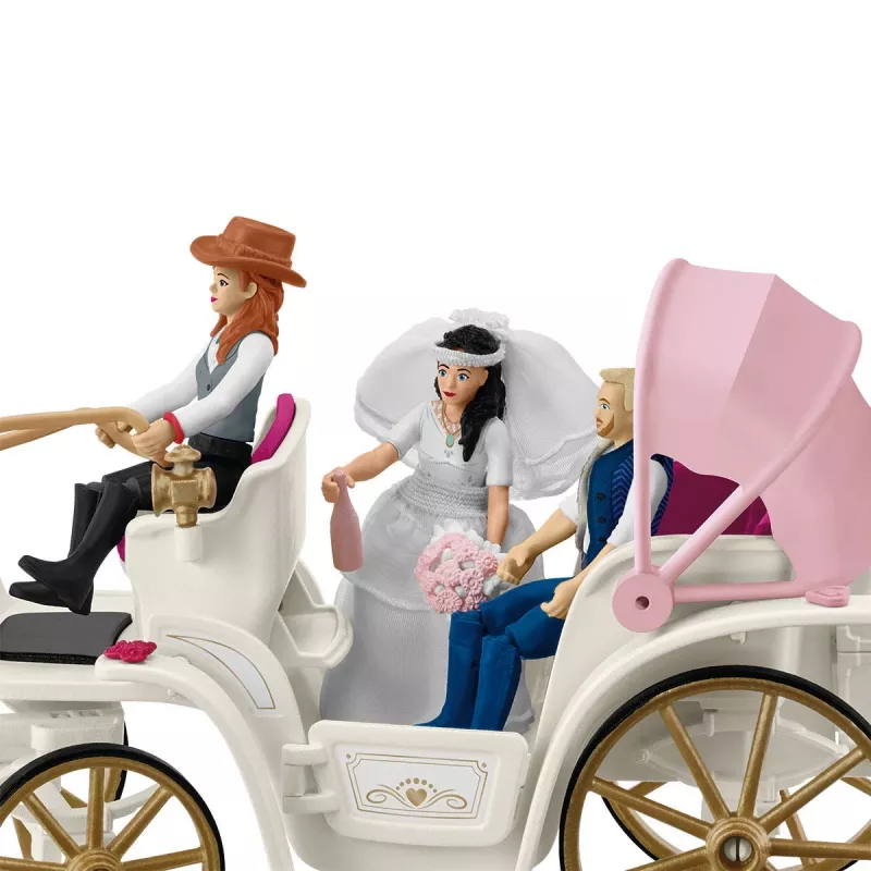 Kareta ślubna Schleich HORSE CLUB 42641S Wielokolorowa