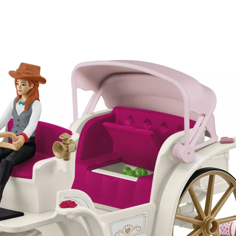 Kareta ślubna Schleich HORSE CLUB 42641S Wielokolorowa