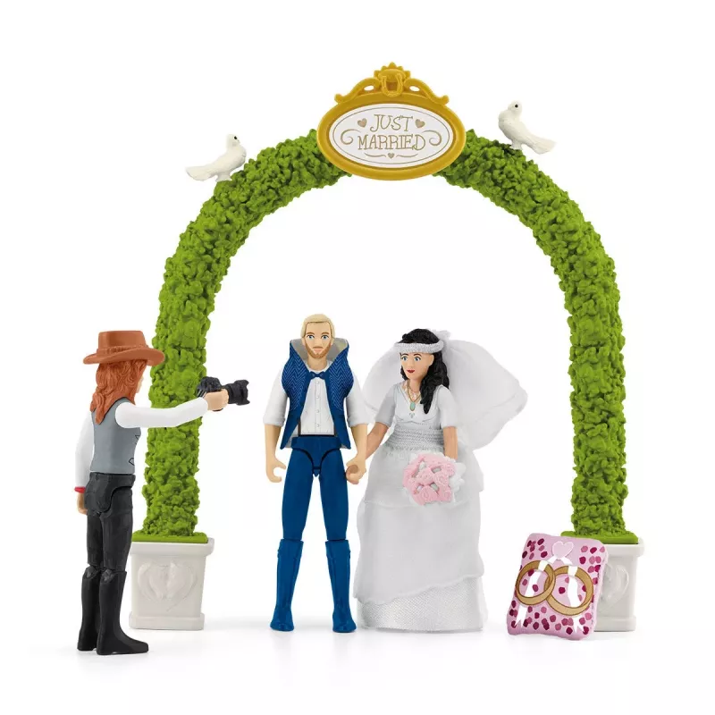 Kareta ślubna Schleich HORSE CLUB 42641S Wielokolorowa