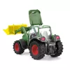 Ciągnik z przyczepą Schleich FARM WORLD 42608 Czarny Zielony Czerwony Żółty
