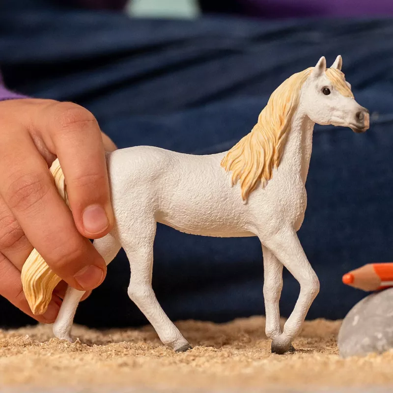 Schleich Horse Club Klacz arabska czarna blond biała 13983S