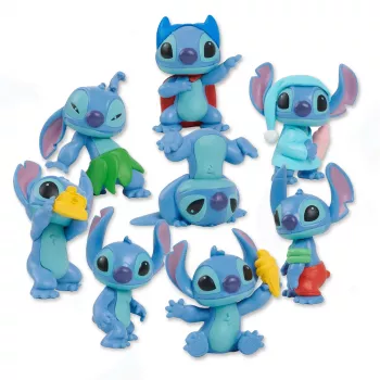 Figure Usorteret Just Play Stitch PVC kolekcjonerska, wielokolorowa, odpowiednia od 3 lat