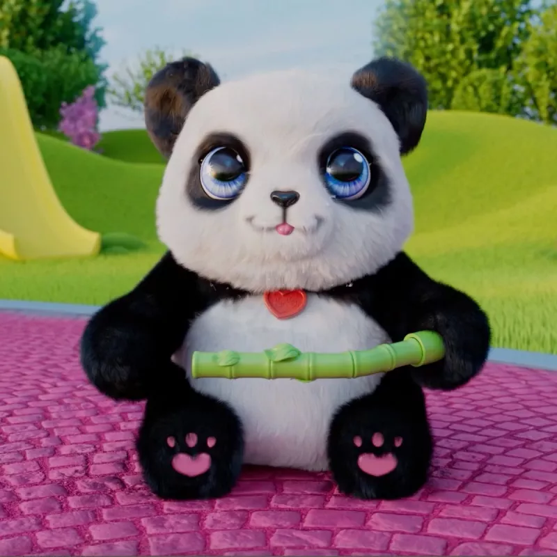 Just Play FurReal - Coco De Rollende Panda, Chłopiec/Dziewczynka, 4 lat(a), Dźwiękowa