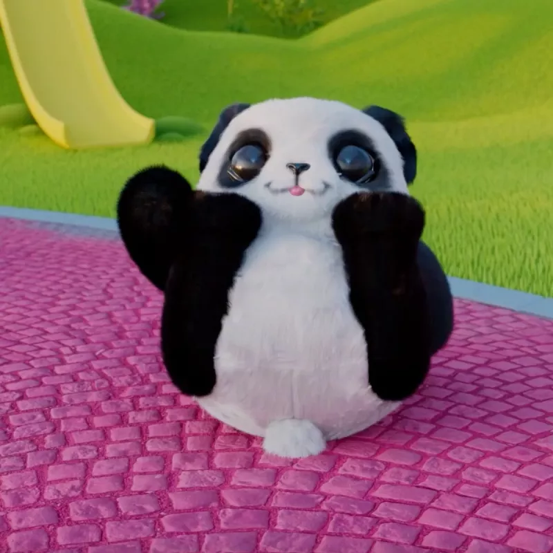 Just Play FurReal - Coco De Rollende Panda, Chłopiec/Dziewczynka, 4 lat(a), Dźwiękowa