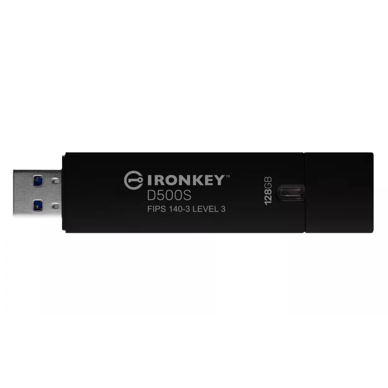 Kingston Technology IronKey 128GB D500S FIPS 140-3 Lvl 3 AES-256