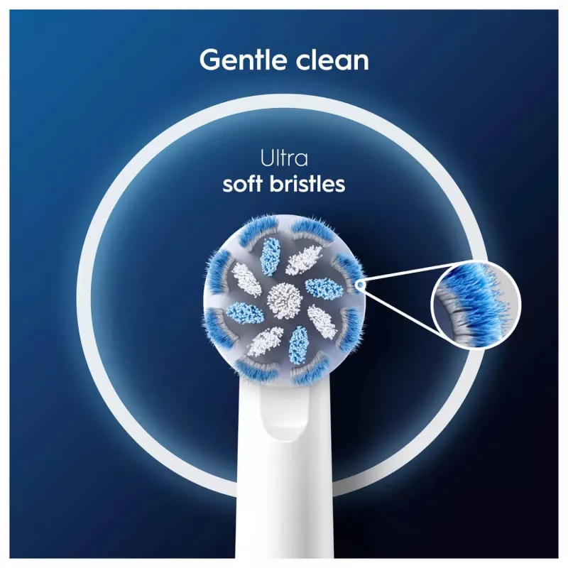 Główki szczoteczki do zębów Oral-B Sensitive Clean 12 szt. Biały
