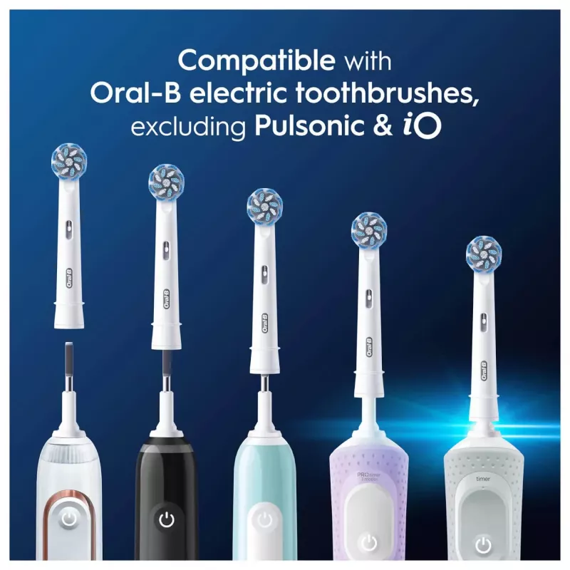 Główki szczoteczki do zębów Oral-B Sensitive Clean 12 szt. Biały