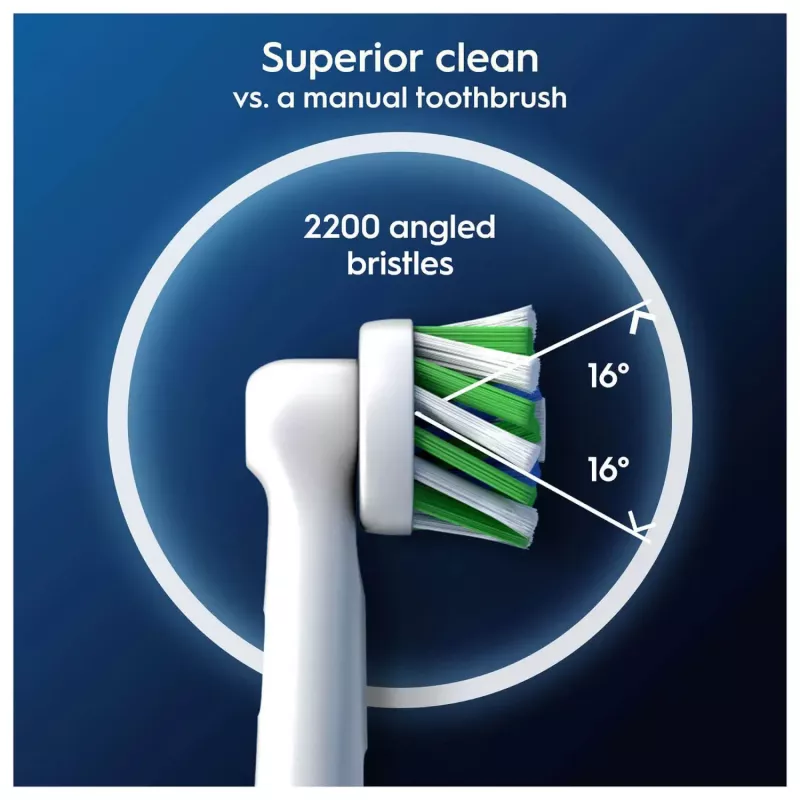 Oral-B CrossAction 12 szt. Biały