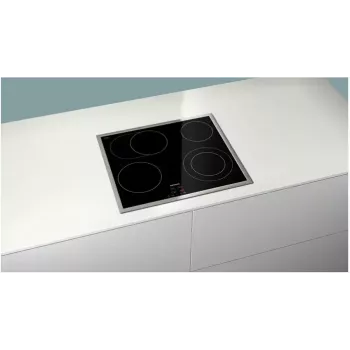 Siemens ET645HN17E płyta grzewcza Czarny Do zabudowy Płyta ceramiczna 4 strefa(y)