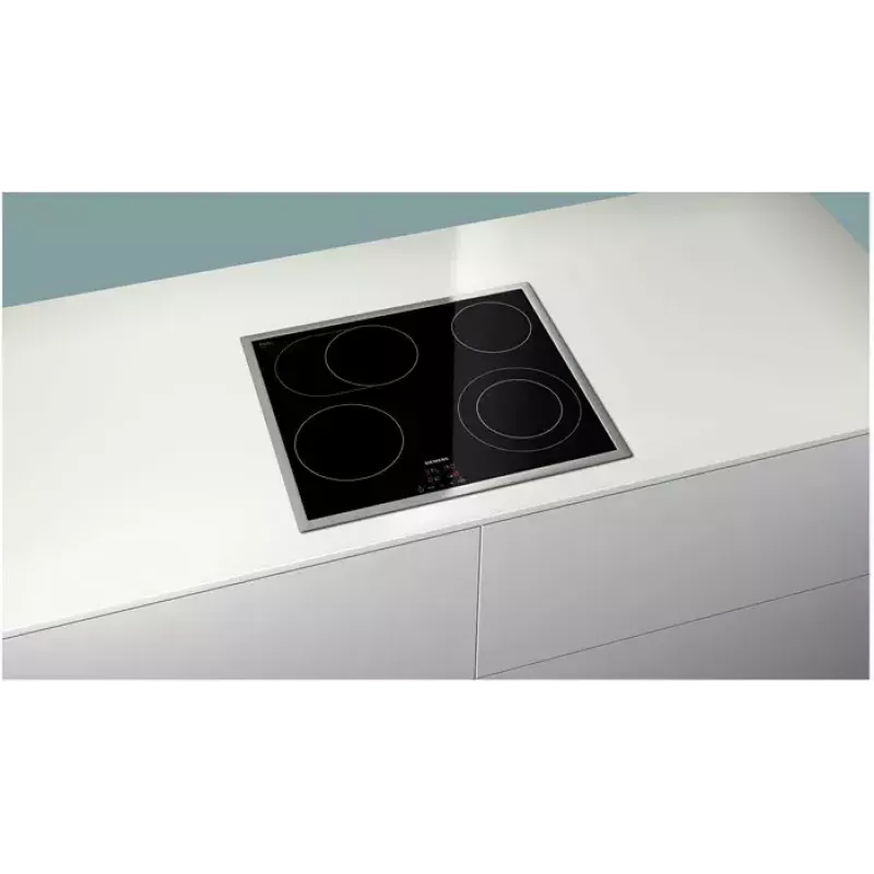 Siemens ET645HN17E płyta grzewcza Czarny Do zabudowy Płyta ceramiczna 4 strefa(y)