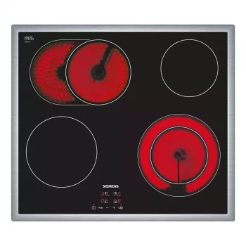 Siemens ET645HN17E płyta grzewcza Czarny Do zabudowy Płyta ceramiczna 4 strefa(y)