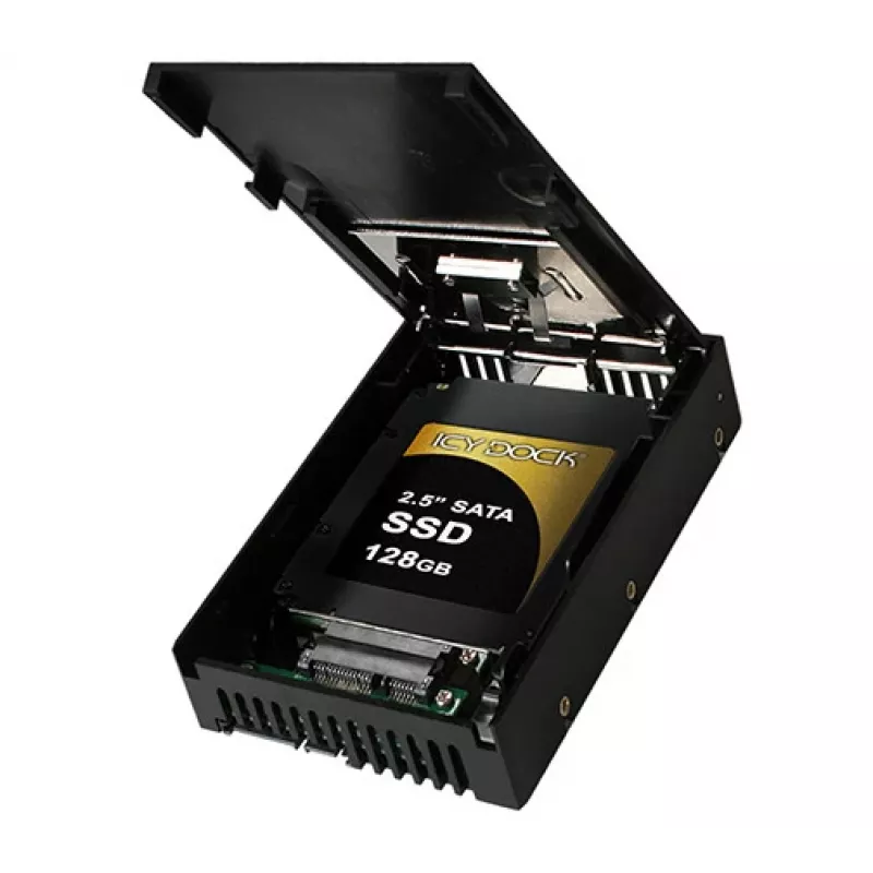 ICYDOCK EZConvert Light Weight 2.5in to 3.5in SATA SSD/HDD Converter/Mounting Kit - Ver.1