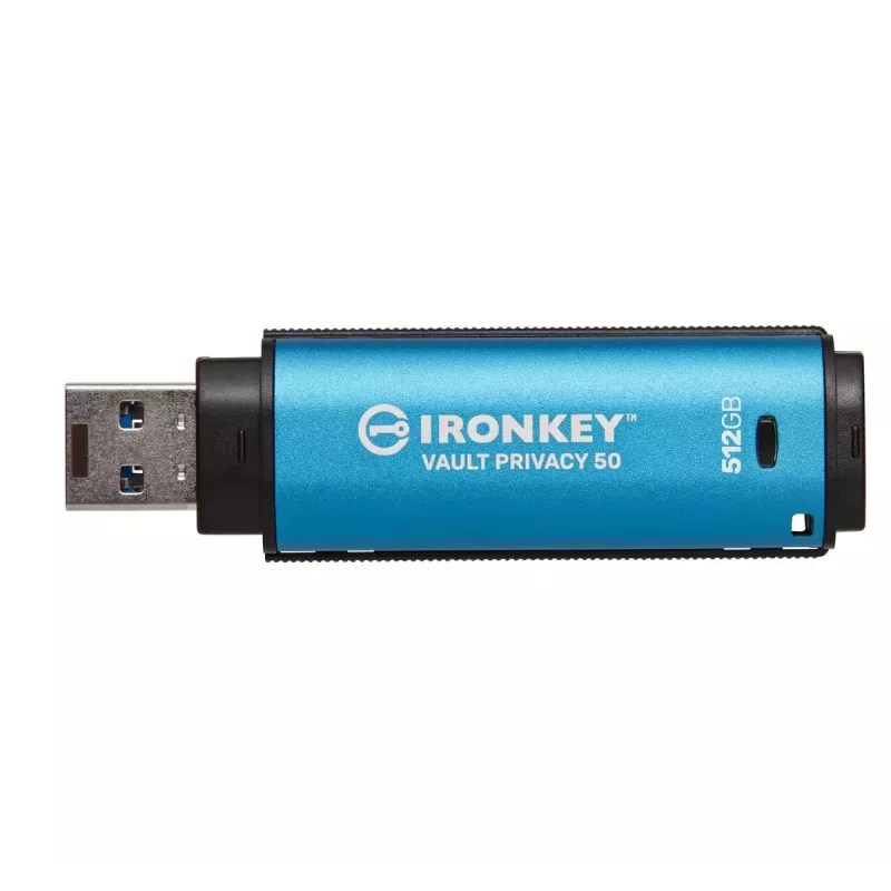 Pendrive USB Kingston Technology 512 GB IronKey Vault Privacy 50 AES-256