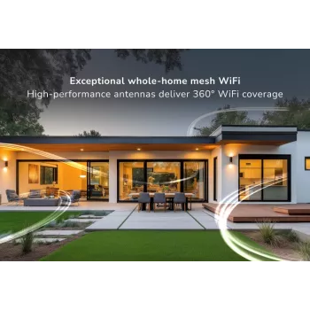 NETGEAR Orbi 370 Dwupasmowy (2,4 GHz / 5 GHz) Wi-Fi 7 (802.11be) Biały 2 Wewnętrzna