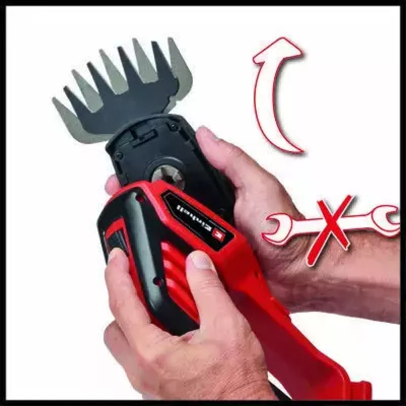 Bezprzewodowe nożyce do trawy Einhell GE-CG 18/100 Li T-Solo 10 cm 18 V
