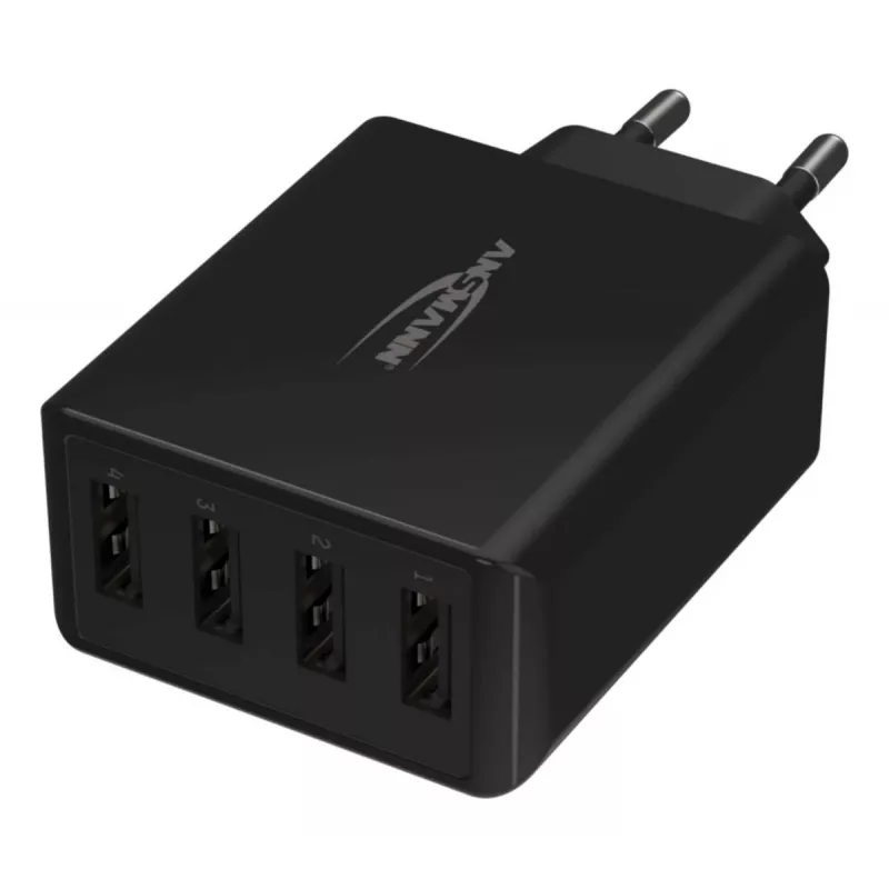 ANSMANN Ładowarka ścienna USB 4 porty