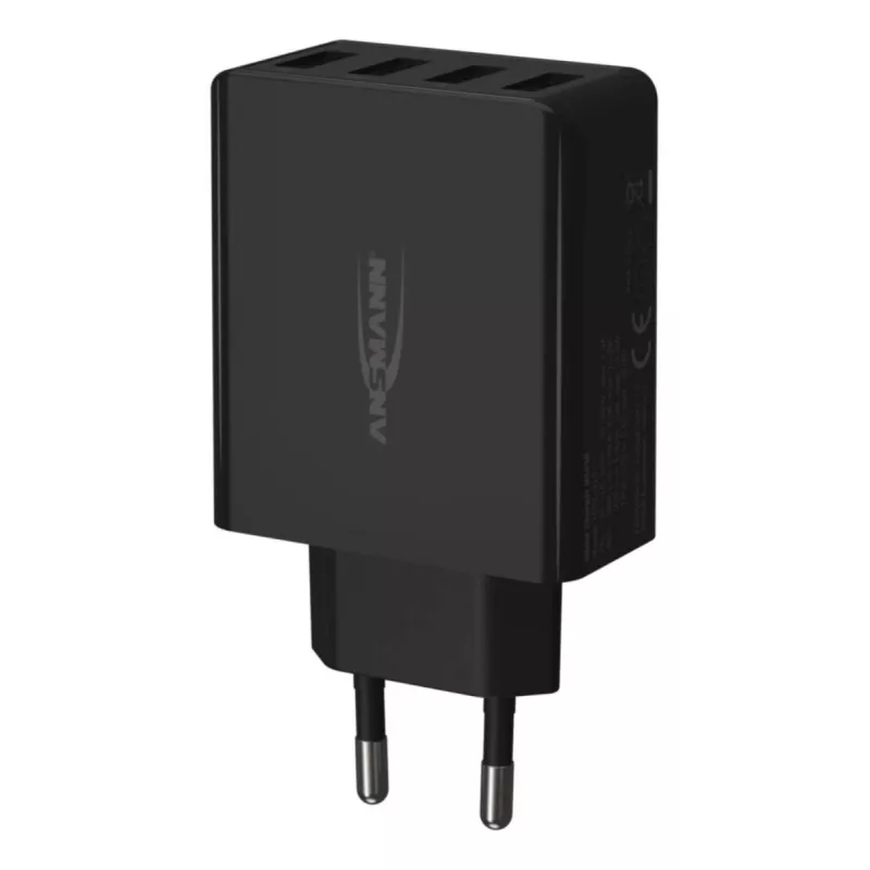 ANSMANN Ładowarka ścienna USB 4 porty
