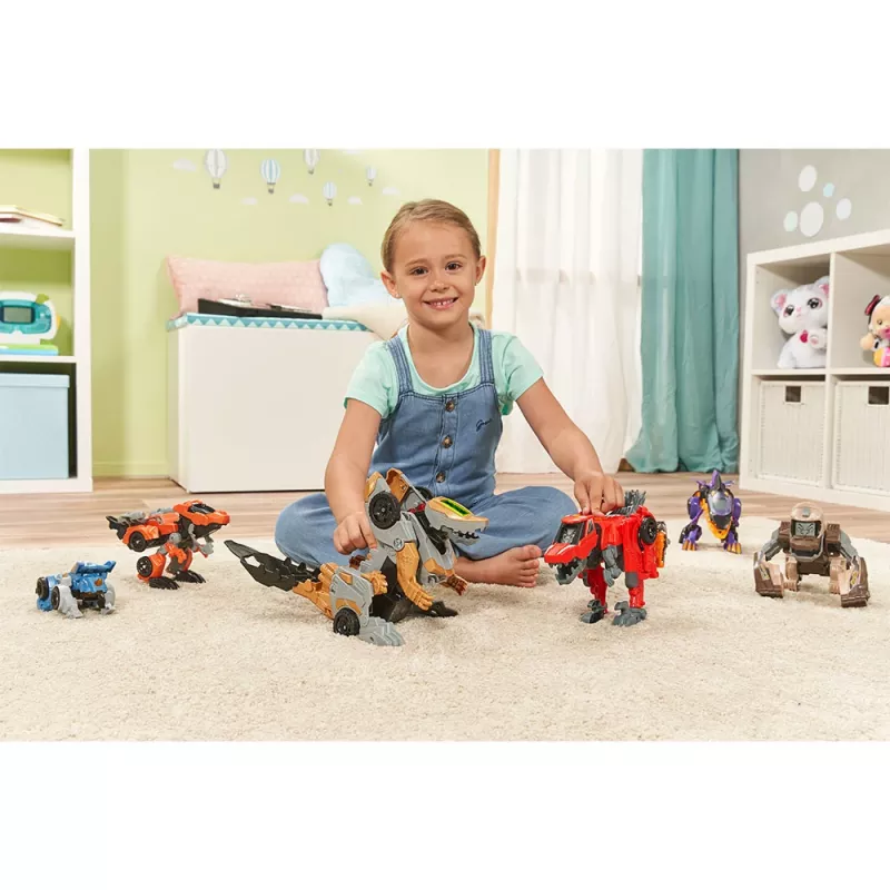 VTech Switch & Go Dino's Fighter-Velociraptor czerwony 3+