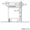 Bosch Serie 6 PXV845HC1E płyta grzewcza Czarny Do zabudowy 80 cm Płyta indukcyjna strefowa 5 strefa(y)