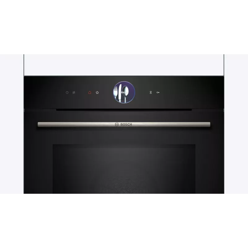 Piekarnik elektryczny do zabudowy Bosch Serie 8 HMG7361B1, 67 l, 3600 W, czarny, sterowanie dotykowe