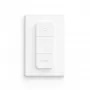 Philips Dimmer Switch (najnowszy model), Ściemniacz i przełącznik, IEEE 802.15.4, IP20, Zewnętrzny, Przyciski, Biały