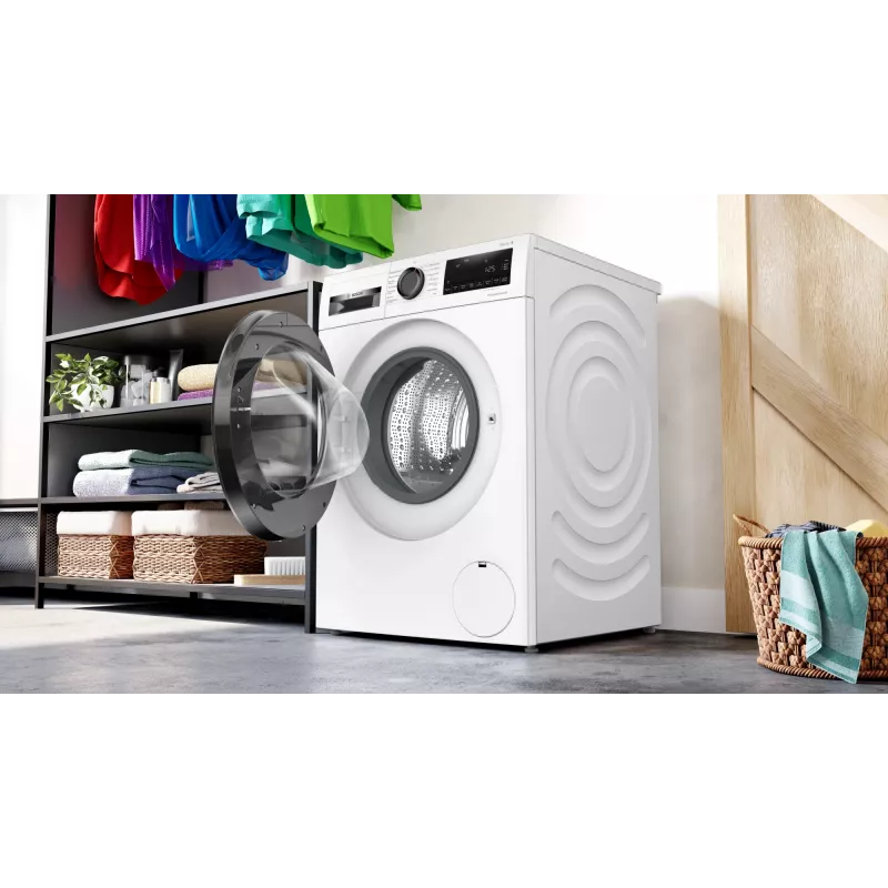 Pralka Bosch Serie 6 WGG234070 Ładowanie od przodu 8 kg 1400 Obr./min Biała