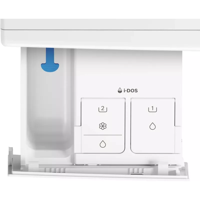 Bosch Serie 8 WGB244A40 pralka ładowana od frontu, 9 kg, 1400 obr./min, i-Dos, biało-czarna