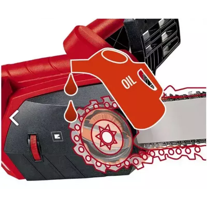 Piła łańcuchowa Einhell GE-EC 2240 2200 W Czarno-Czerwona