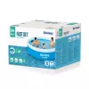 Bestway Fast Set Okrągły basen dmuchany zestaw 3,05 m x 66 cm, 3200 L, basen dmuchany, dla dzieci i dorosłych, niebieski, biały, 9,26 kg