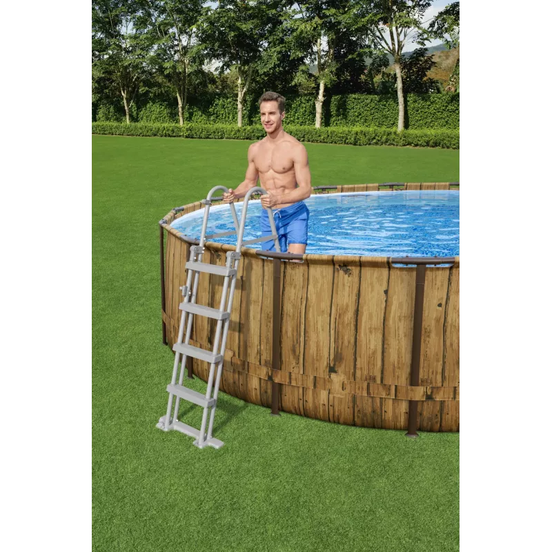 Bestway 56977 basen naziemny Basen stelażowy Okrągły 23062 L Brązowy