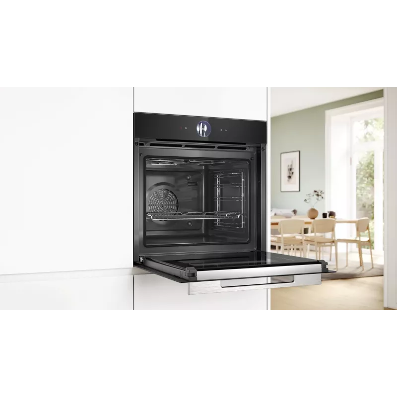 Bosch Serie 8 HRG7764B1 piekarnik 71 L 3600 W Czarny