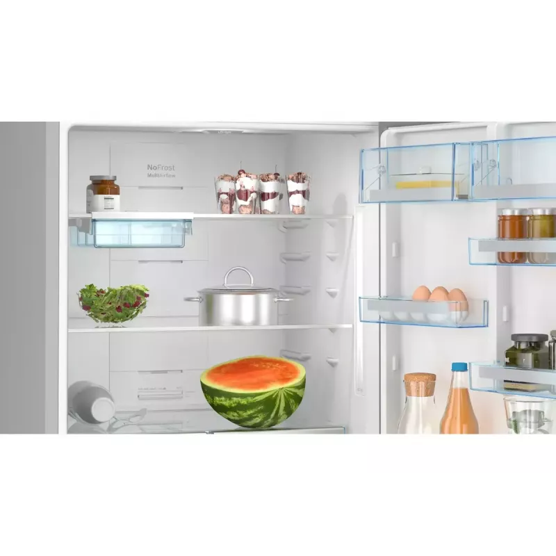 Bosch Serie 6 KGN76AXDR lodówko-zamrażarka Wolnostojąca 526 L Czarna