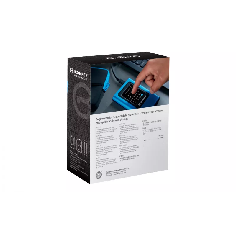 Zewnętrzny dysk SSD Kingston Technology 1920 GB USB Type-C 3.2 Gen 1 IKVP80ES/1920G