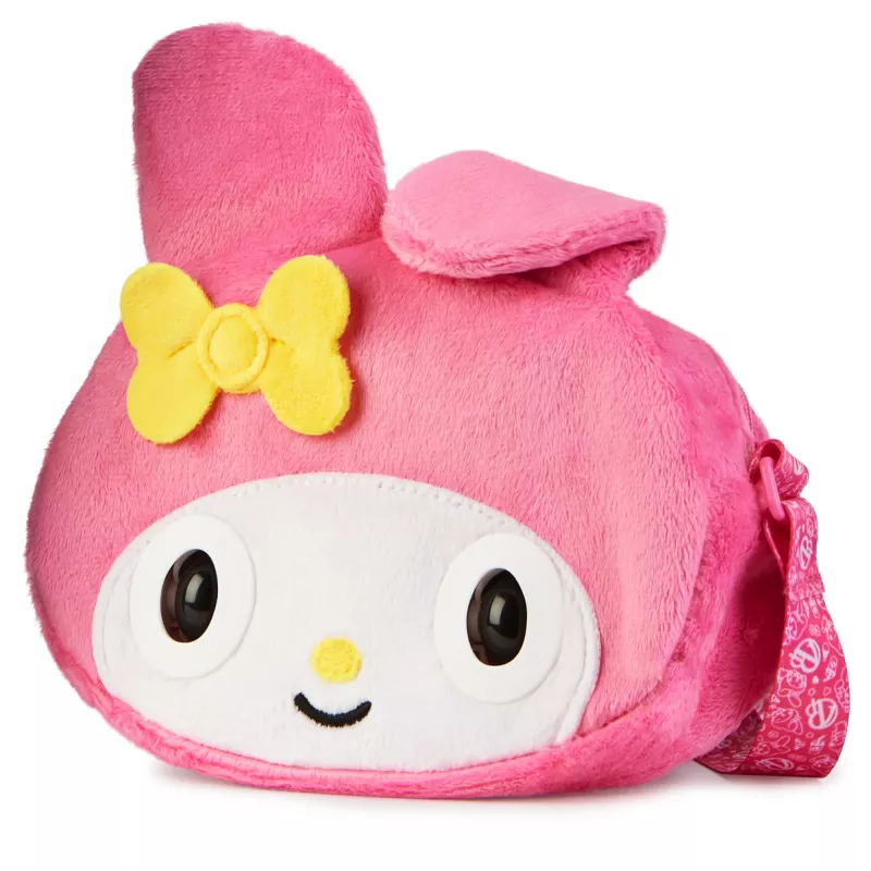 Purse Pets, Sanrio Hello Kitty and Friends, My Melody Interaktywna Zabawka-Zwierzątko i Torebka z ponad 30 dźwiękami i reakcjami, Zabawki dla dziewczynek