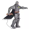 DC Comics , Battle Strike Batman 12-calowa figurka akcji, 5 akcesoriów, 20+ dźwięków, kolekcjonerskie zabawki dla dzieci dla chłopców i dziewczynek od 3 lat