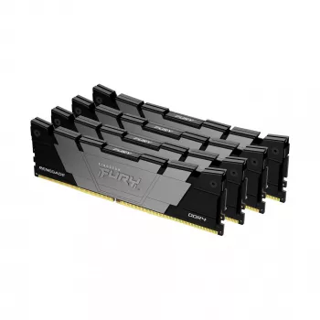 Kingston Technology FURY 64GB 3600MT/s DDR4 CL16 DIMM (zestaw 4 kości) Renegade Czarny