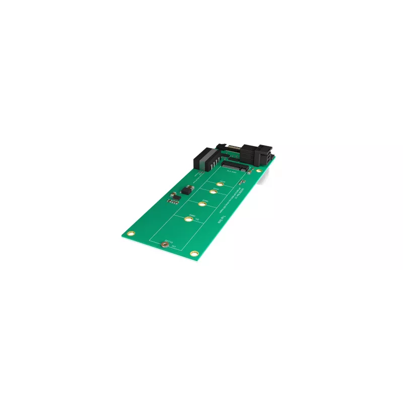 Wewnętrzny adapter M.2 ICY BOX IB-M2B02 — karta interfejsowa dla dysków M.2