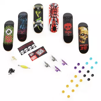 Tech Deck, Sk8shop Fingerboard Bonus Pack, Kolekcjonerskie i konfigurowalne mini deskorolki (wzory mogą się różnić)