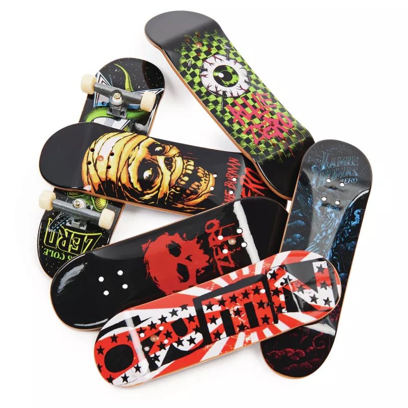 Tech Deck, Sk8shop Fingerboard Bonus Pack, Kolekcjonerskie i konfigurowalne mini deskorolki (wzory mogą się różnić)