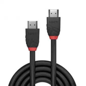 Lindy 1m 8K60Hz HDMI kabel, Czarny Line