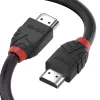 Kabel HDMI Lindy 0.5m 8K60Hz Czarny Line Męski na Męski