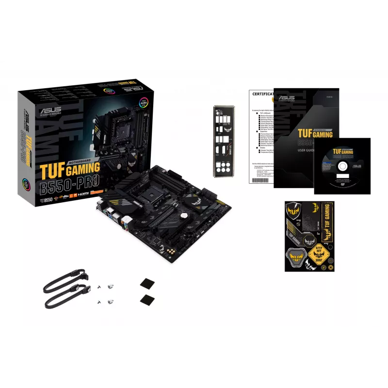 ASUS TUF GAMING B550-PRO AMD B550 Socket AM4 ATX