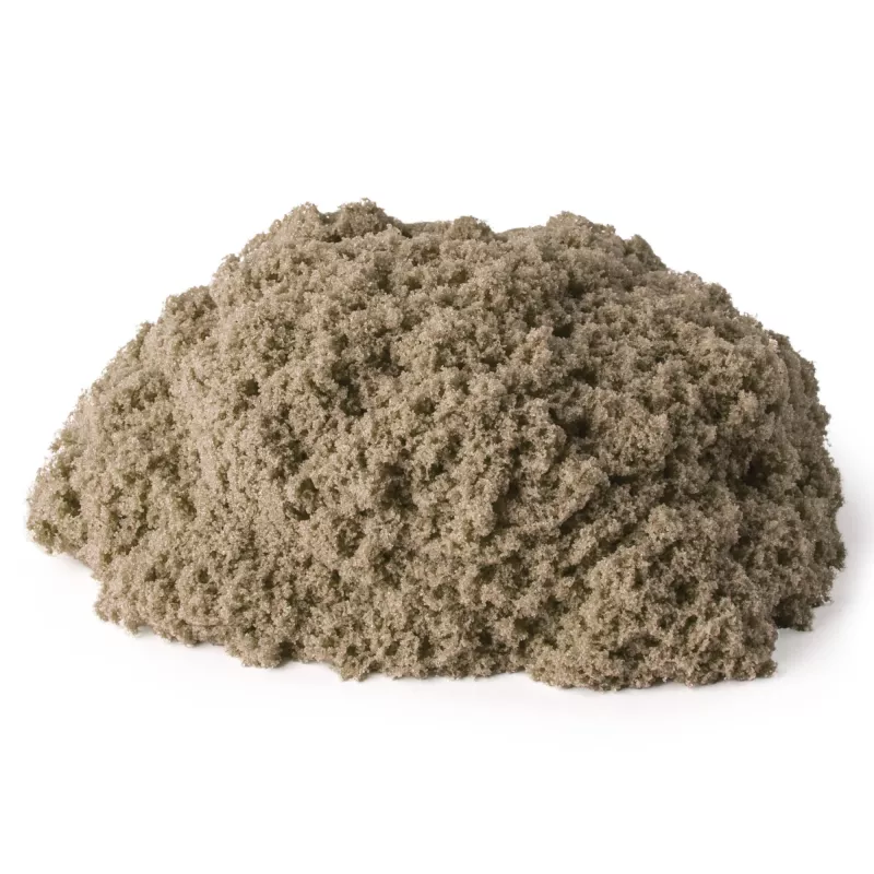 Kinetic Sand, 2lb brązowy piasek do zabawy, formowalne zabawki sensoryczne dla dzieci, zamykana torebka (opakowanie może się różnić), dla dzieci od 3 lat