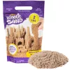Kinetic Sand, 2lb brązowy piasek do zabawy, formowalne zabawki sensoryczne dla dzieci, zamykana torebka (opakowanie może się różnić), dla dzieci od 3 lat