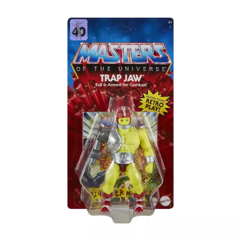 Figurka akcji Mattel Masters of the Universe Origins Trap Jaw 6+