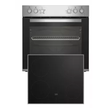 Zestaw kuchenny Beko BBUC12020X Płyta ceramiczna Elektryczny