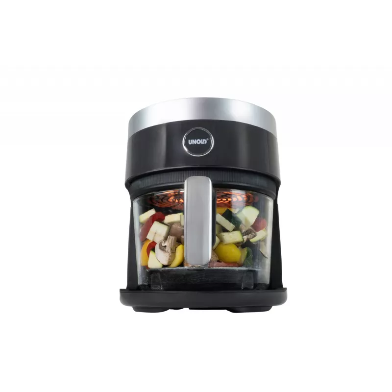 Frytkownica gorącego powietrza Unold 58695, pojedyncza, 3,5 L, wolnostojąca, 1200 W, czarna