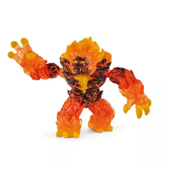 schleich ELDRADOR CREATURES Miażdżyciel Lawy, 7 lat, Świat Lawy, Potwory i smoki, Pomarańczowy, Plastik, 1 szt.